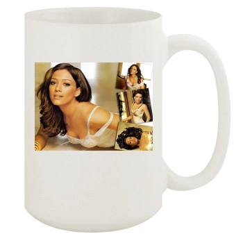 Hilary Duff 15oz White Mug