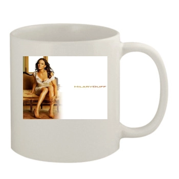 Hilary Duff 11oz White Mug