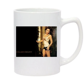 Hilary Duff 14oz White Statesman Mug