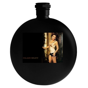 Hilary Duff Round Flask