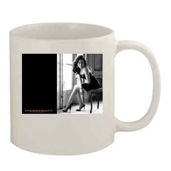 Hilary Duff 11oz White Mug