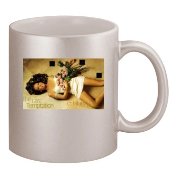 Hilary Duff 11oz Metallic Silver Mug