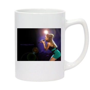 Hilary Duff 14oz White Statesman Mug