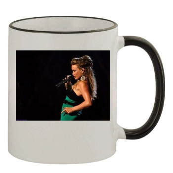 Hilary Duff 11oz Colored Rim & Handle Mug