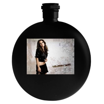 Hilary Duff Round Flask