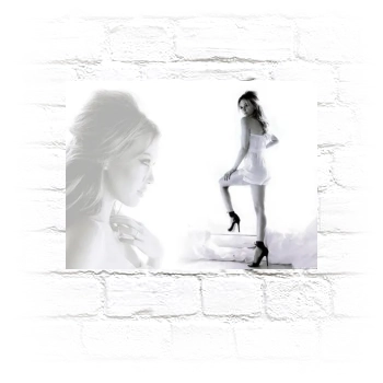 Hilary Duff Metal Wall Art