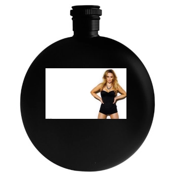 Hilary Duff Round Flask