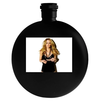 Hilary Duff Round Flask