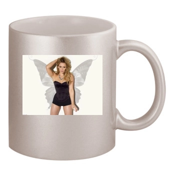 Hilary Duff 11oz Metallic Silver Mug