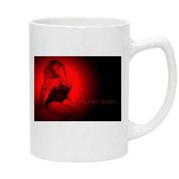 Hilary Duff 14oz White Statesman Mug