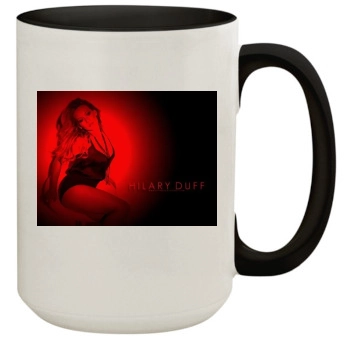 Hilary Duff 15oz Colored Inner & Handle Mug