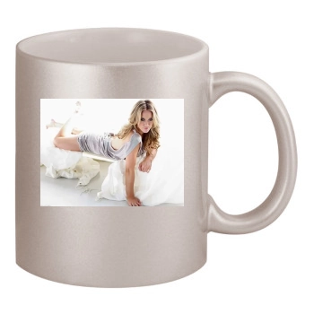 Hilary Duff 11oz Metallic Silver Mug