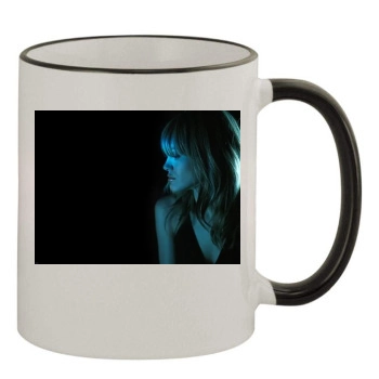 Hilary Duff 11oz Colored Rim & Handle Mug