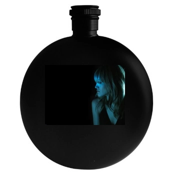 Hilary Duff Round Flask