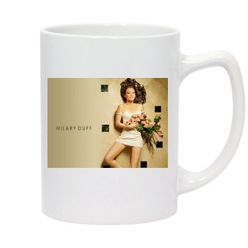 Hilary Duff 14oz White Statesman Mug