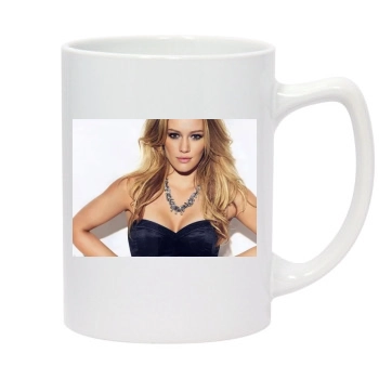 Hilary Duff 14oz White Statesman Mug