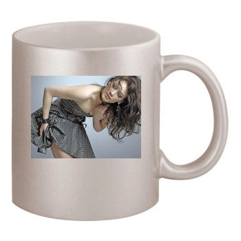 Hilary Duff 11oz Metallic Silver Mug