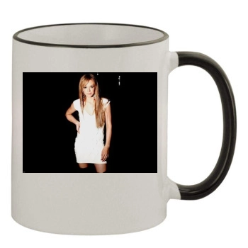 Hilary Duff 11oz Colored Rim & Handle Mug