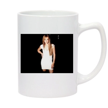 Hilary Duff 14oz White Statesman Mug