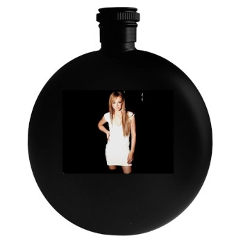 Hilary Duff Round Flask