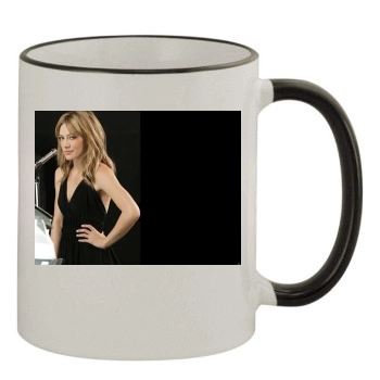 Hilary Duff 11oz Colored Rim & Handle Mug