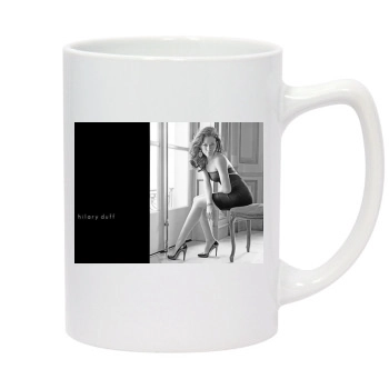 Hilary Duff 14oz White Statesman Mug