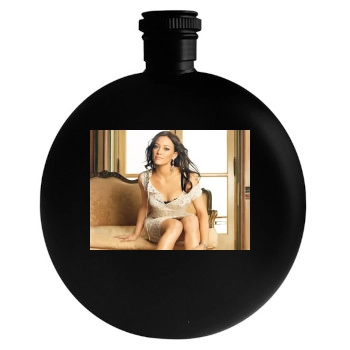 Hilary Duff Round Flask