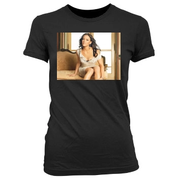 Hilary Duff Women's Junior Cut Crewneck T-Shirt