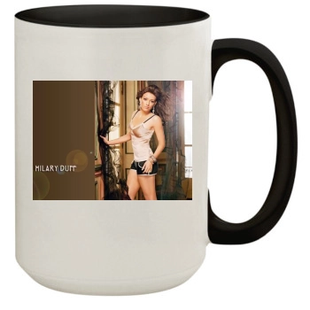 Hilary Duff 15oz Colored Inner & Handle Mug