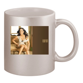 Hilary Duff 11oz Metallic Silver Mug