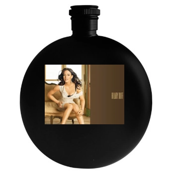 Hilary Duff Round Flask