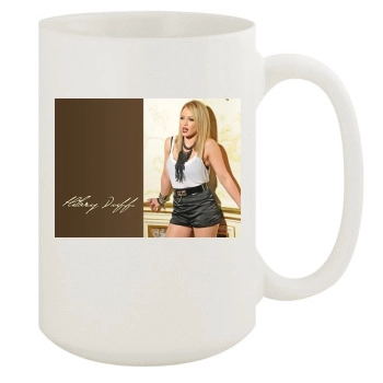 Hilary Duff 15oz White Mug