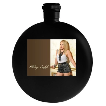 Hilary Duff Round Flask