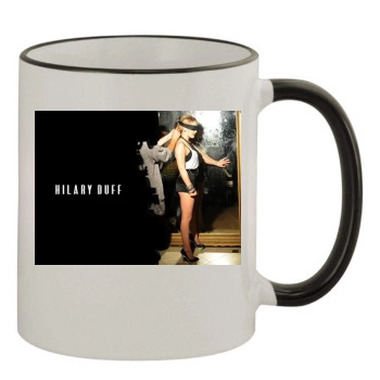 Hilary Duff 11oz Colored Rim & Handle Mug