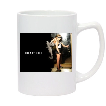 Hilary Duff 14oz White Statesman Mug