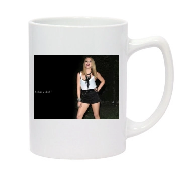 Hilary Duff 14oz White Statesman Mug