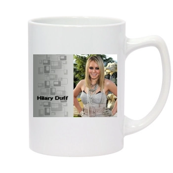 Hilary Duff 14oz White Statesman Mug