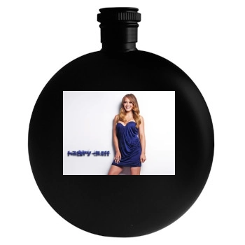 Hilary Duff Round Flask