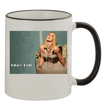 Hilary Duff 11oz Colored Rim & Handle Mug