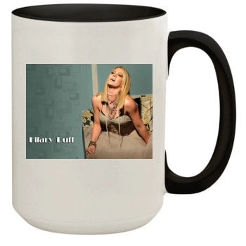 Hilary Duff 15oz Colored Inner & Handle Mug