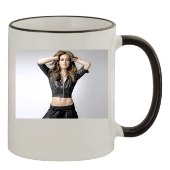 Hilary Duff 11oz Colored Rim & Handle Mug