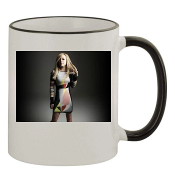 Hilary Duff 11oz Colored Rim & Handle Mug