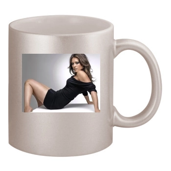 Hilary Duff 11oz Metallic Silver Mug