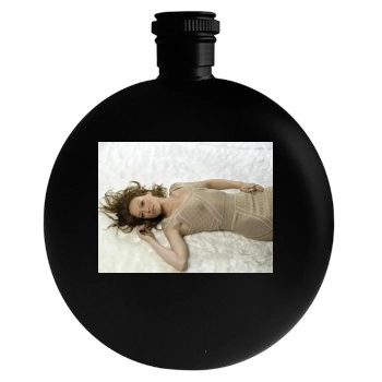 Hilary Duff Round Flask