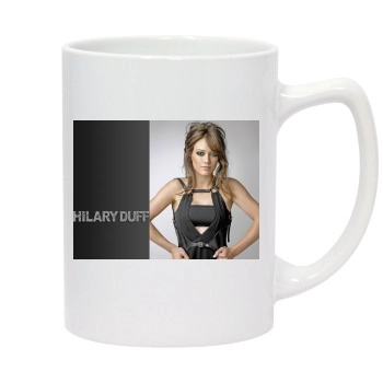 Hilary Duff 14oz White Statesman Mug