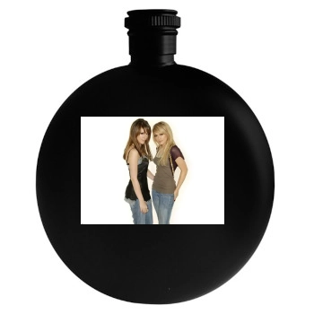 Hilary Duff Round Flask