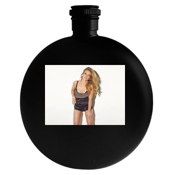 Hilary Duff Round Flask