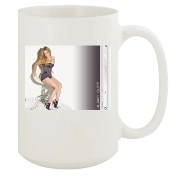 Hilary Duff 15oz White Mug