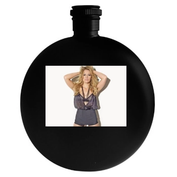 Hilary Duff Round Flask