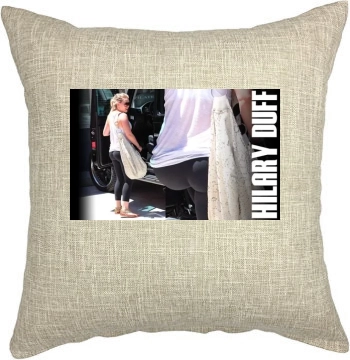 Hilary Duff Pillow